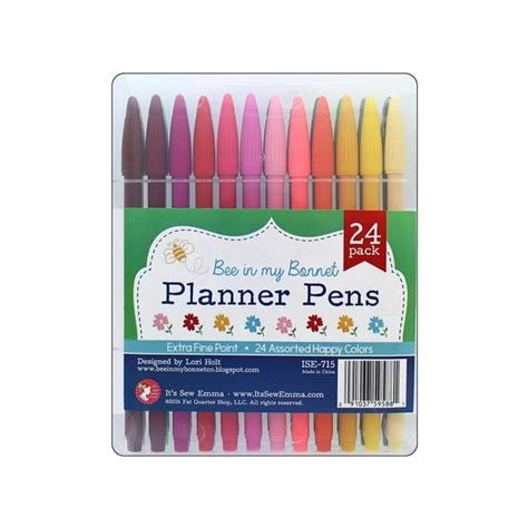 Scrappy Project Planner Planner Color Pens 24 Pack Bundle with 2 Items Planner and Pen set 24 Pack PDF