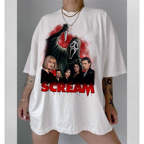 Scream Film T-Shirts: Where Horror and Fashion Collide