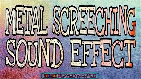 Screech Sound Effect: Elevate Your Content with Hair-Raising Intensity!