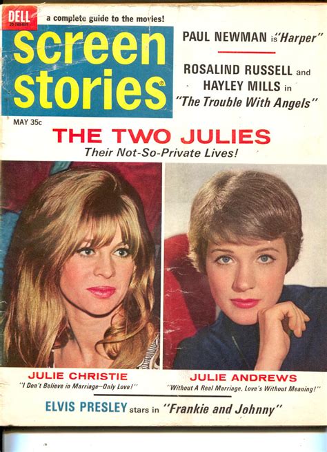 Screen Stories Magazine May 1966 Julie Christie and Julie Andrews cover and feature Epub