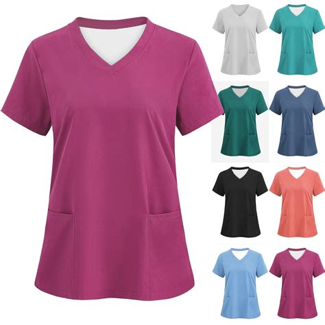 Scrub tops: