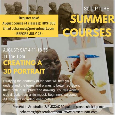 Sculpture Courses Near Me: 10 Options Within a 20-Mile Radius