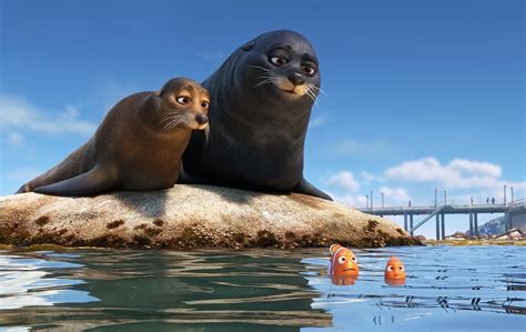 Seals 24/7 From Finding Dory: Unforgettable Stars On An Epic Journey