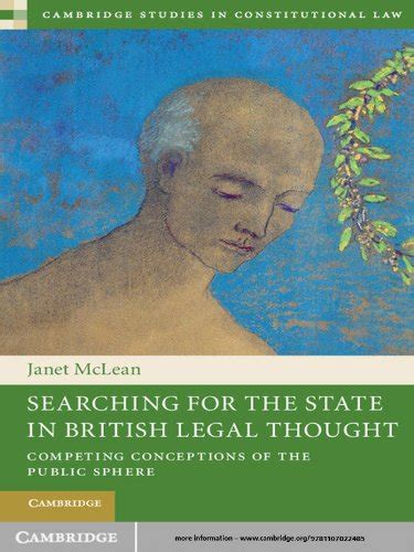 Searching for the State in British Legal Thought Competing Conceptions of the Public Sphere Kindle Editon