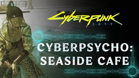 Seaside Cafe Cyberpunk: A Vision of the Future Where Tech and Tide Intertwine