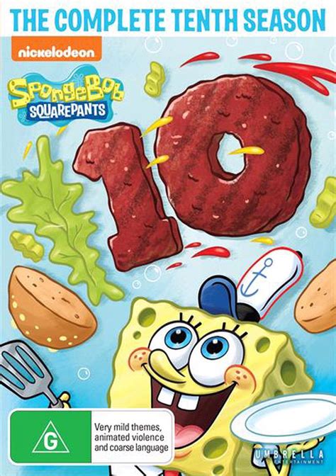 Season 10 SpongeBob DVD: Dive into the Underwater Adventures