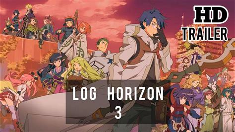 Season 3 of Log Horizon: An Epic Tale of Adventure and Transformation