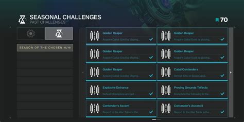 Seasonal Challenges