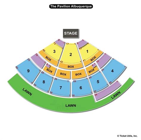 Seating Chart For Isleta Amphitheater