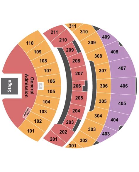 Seating Chart The Sphere Las Vegas