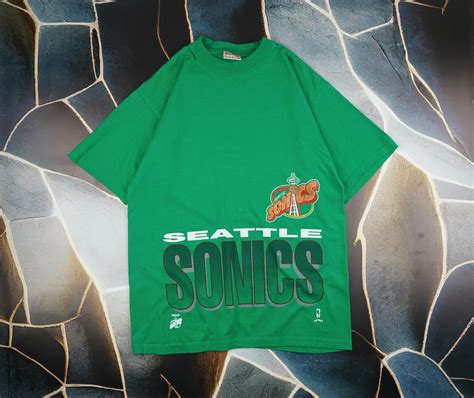 Seattle Sonics T-Shirt: A Timeless Symbol of Basketball Legacy