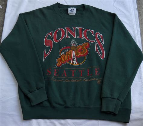 Seattle SuperSonics Sweatshirt: A Nostalgic Throwback