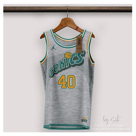 Seattle Supersonics Basketball Jersey: A Deeper Look