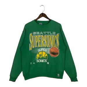 Seattle Supersonics Sweatshirt: A Legacy Resurfaces