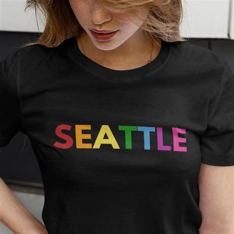 Seattle Tee Shirts: Showcase Your Emerald City Pride