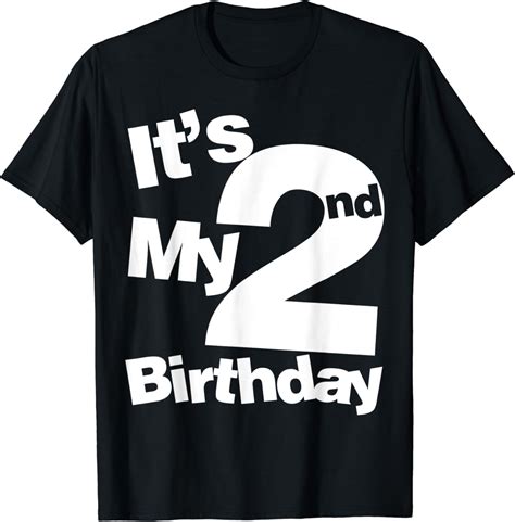 Second Birthday T-Shirts: A Celebration of Milestones