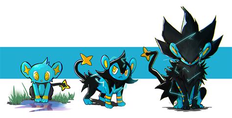 Second Form of Shinx Pokemon Arceus: Luxray's Electrifying Evolution