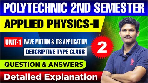 Second Sem Applied Physics Model Answer Diploma Doc