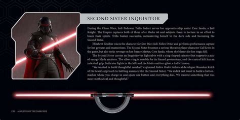 Second Sister Lightsaber: A Formidable Weapon of the Dark Side