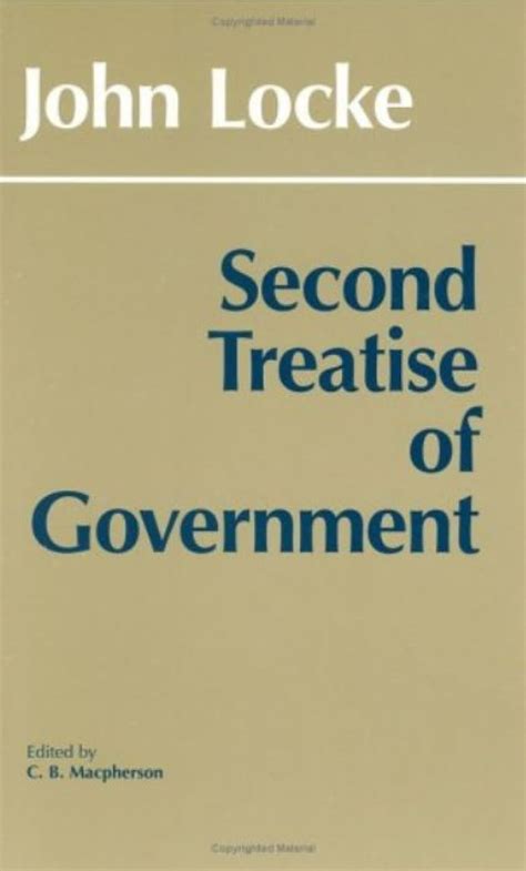 Second Treatise of Government Hackett Classics Kindle Editon