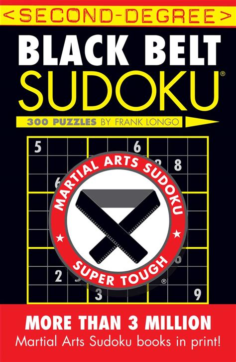 Second-Degree Black Belt Sudoku Kindle Editon