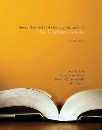 Secondary School Literacy Instruction PDF