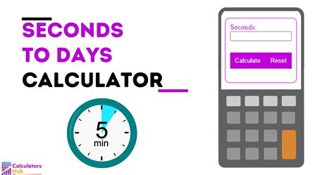 Seconds to Days Calculator: An Essential Tool for Time Management