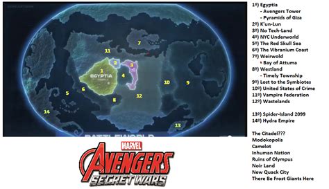 Secret Avengers - Trouble Map PDF