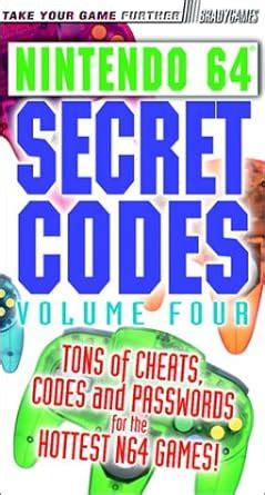 Secret Codes for Nintendo 64 Volume 4 Brady Games Epub