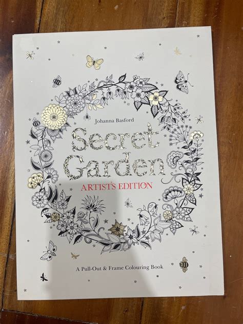 Secret Garden Artist s Edition 20 Drawings to Color and Frame Reader