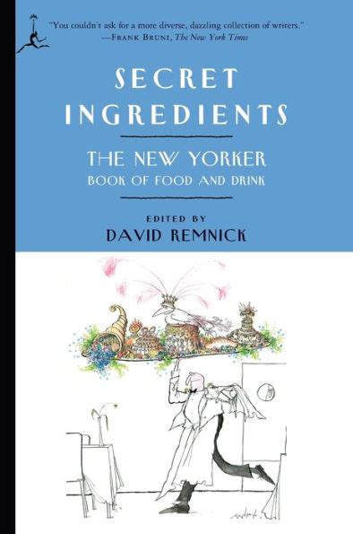 Secret Ingredients The New Yorker Book of Food and Drink Modern Library Classics Paperback Epub