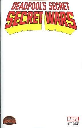 Secret Wars 1 Blank Variant Kindle Editon