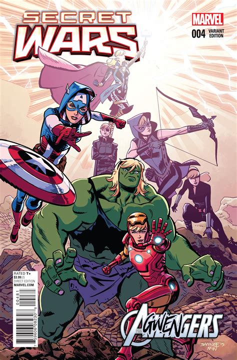 Secret Wars 4Samnee Agwengers Variant Kindle Editon