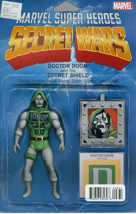 Secret Wars 8 Christopher Action Figure Variant Reader