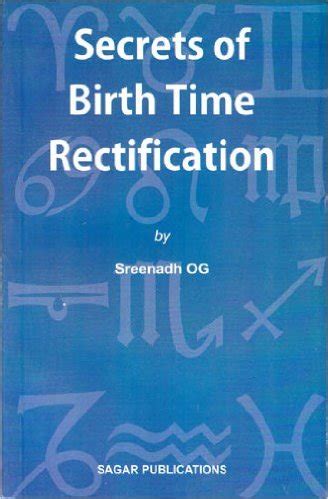 Secrets of Birth Time Rectification PDF