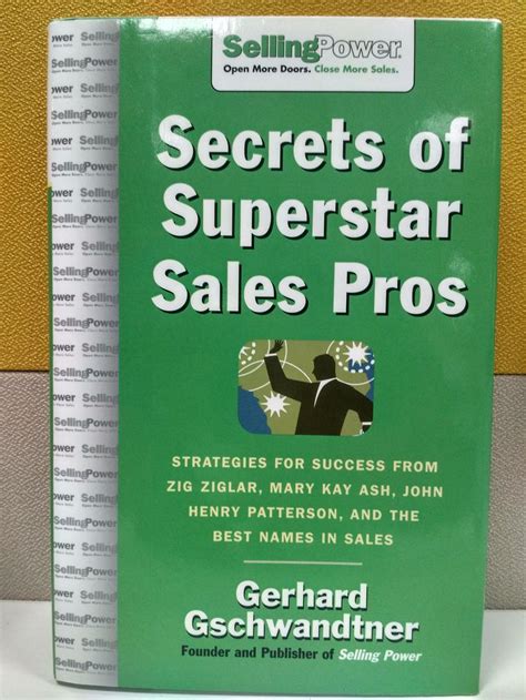 Secrets of Superstar Sales Pros Reader