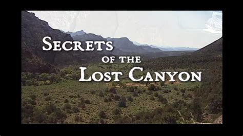 Secrets of the Lost Canyon PDF