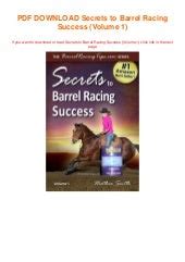 Secrets to Barrel Racing Success Volume 1 Epub