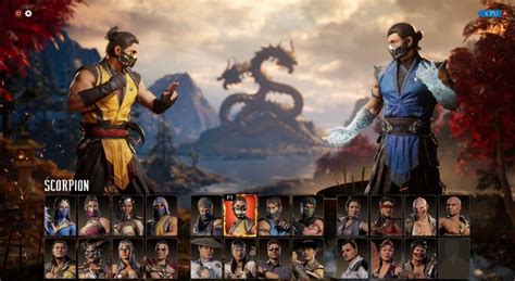 Section 1: The Mortal Kombat Costume Roster