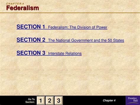 Section 1 Federalism Answers Reader