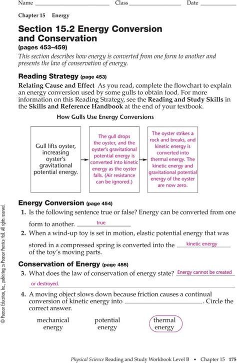 Section 15 2 Energy Conversion And Conservation Answer Key Kindle Editon