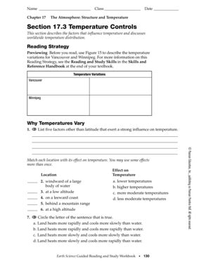 Section 17 3 Temperature Controls Answers Epub