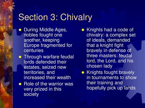 Section 3 The Age Of Chivalry Answers PDF