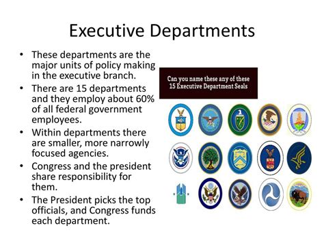 Section 3 The Executive Departments Answers Reader