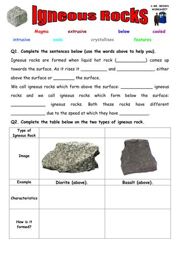 Section 32 Igneous Rocks Worksheet Answers Kindle Editon