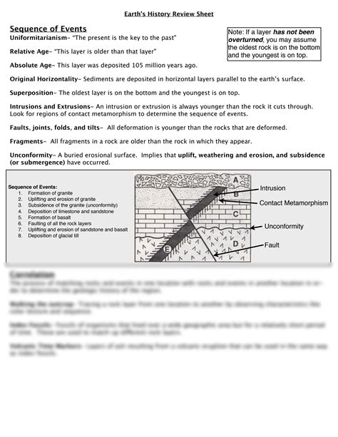 Section 4 5 Earths History With Answers Doc