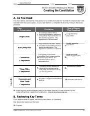 Section 4 Guided Reading And Review Creating The Constitution Answers Reader