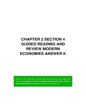 Section 4 Guided Reading And Review Modern Economies Answers Epub