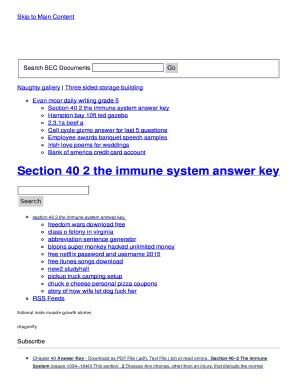 Section 40 2 The Immune System Answer Key Kindle Editon