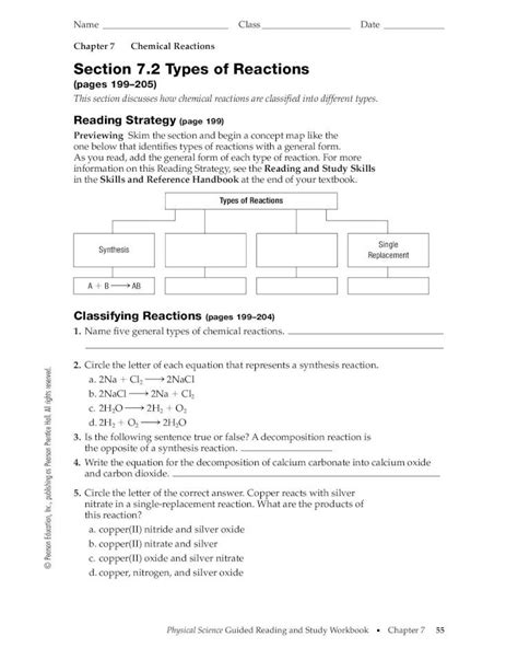 Section 72 Types Reactions Answers Epub